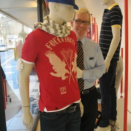 I Want Your Job: Window dresser