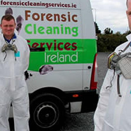 Forensic Firm Cleans up Grisly Crime Scenes