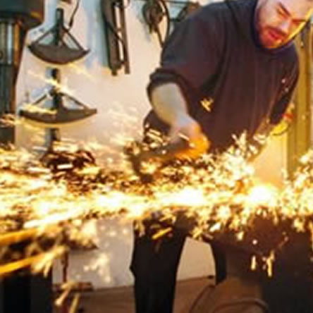 Blacksmith Forges Art with Sparks of Inspiration