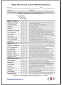 Download Career Skills Evaluation Worksheet